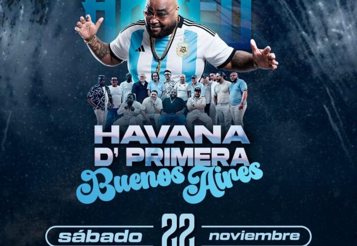 Alexander Abreu y Havana D’Primera – 22/11/2025 en Arena Sur, CABA